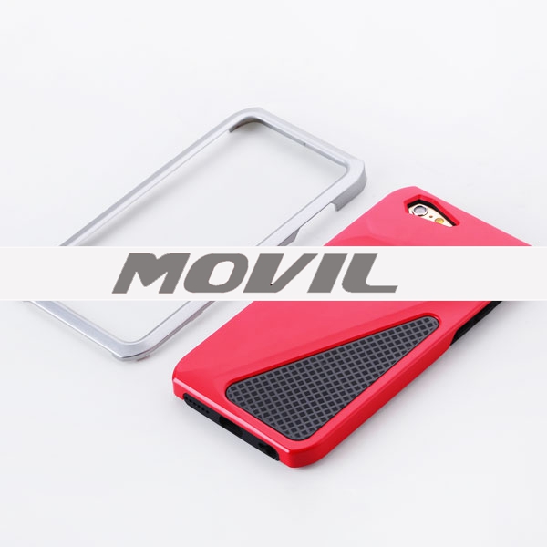 NP-2168 Combinación tpu   pc funda para Apple iPhone 6 -4